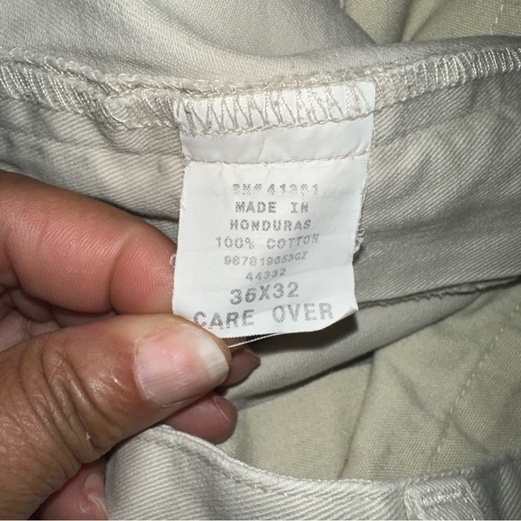 Polo by Ralph Lauren Beige Khakis 100% Chino Men's Trousers Pants Size W36xL32 - Picture 5 of 8